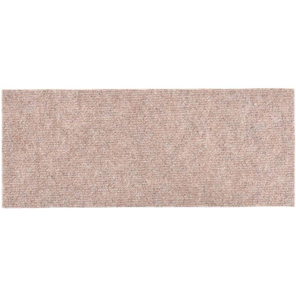 Tappeti Adesivi Rettangolari Per Scale 15 Pz 60x25 Cm Nocciola - Foto 2