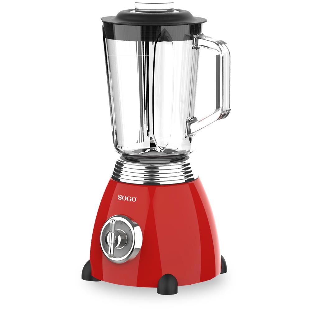 Frullatore BAT-SS-5560 Capacità 1.5 Litri Potenza 500 Watt Colore Rosso - Foto 3