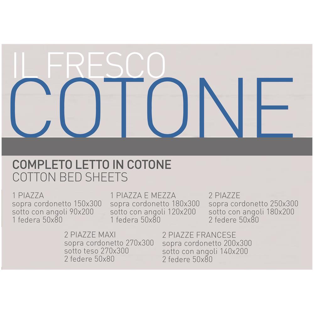 Completo Lenzuola Made In Italy In Puro Cotone Tinta Unita Varie Colorazioni 1 Piazza E Mezza Blu Notte - Foto 2