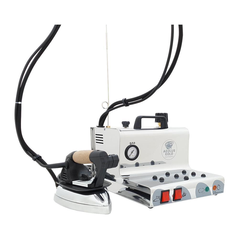 EOLO Ferro a Caldaia GVK2 V6 Professionale con Paravapore Caldaia in Rame a Risparmio Energetico Resistenza Esterna Anticalcare Corazza Acciaio Inox Garanzia 5 Anni - Foto 2