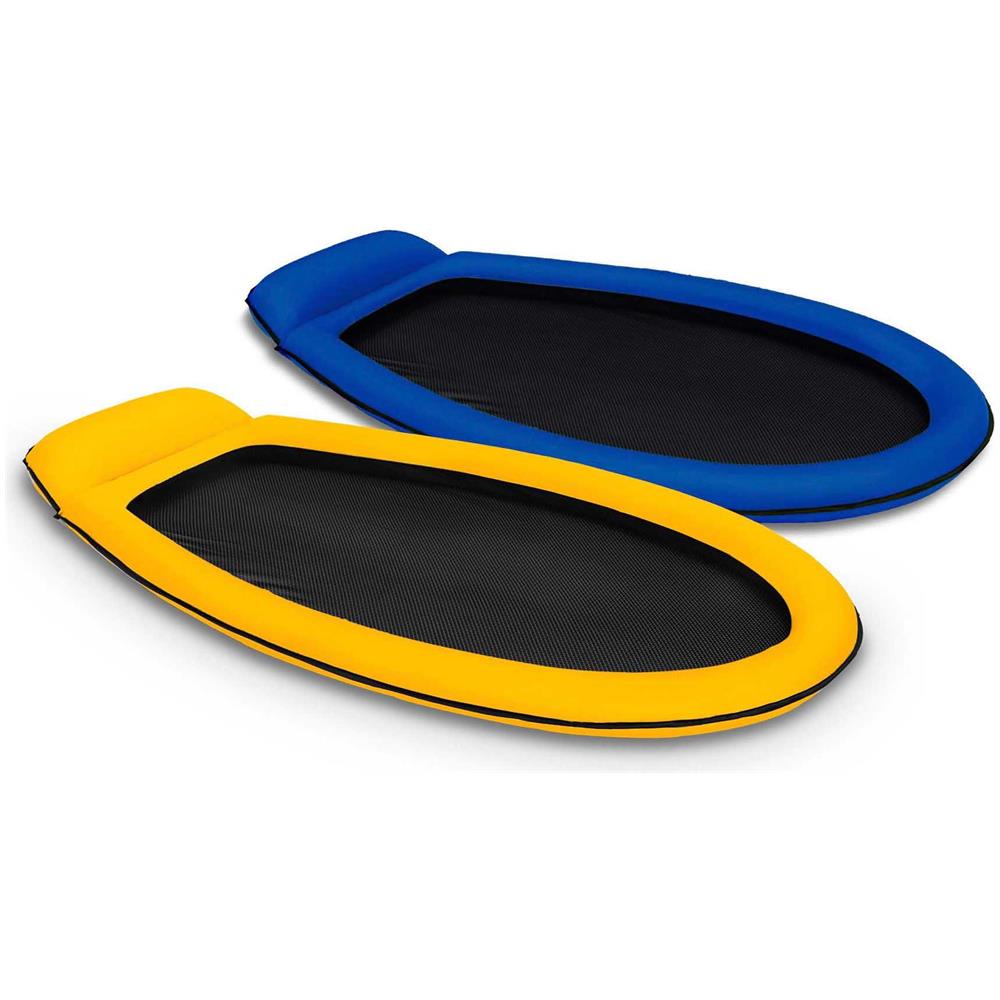 58836EU - Amaca gonfiabile con rete, Colori Assortiti, 178x94 cm - Foto 1