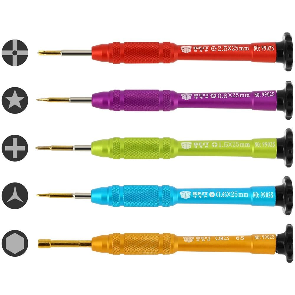 Kit Di Riparazione / Smontaggio Per Apple Iphone 7 E 7 Plus - Girevite + Spatola - Foto 15