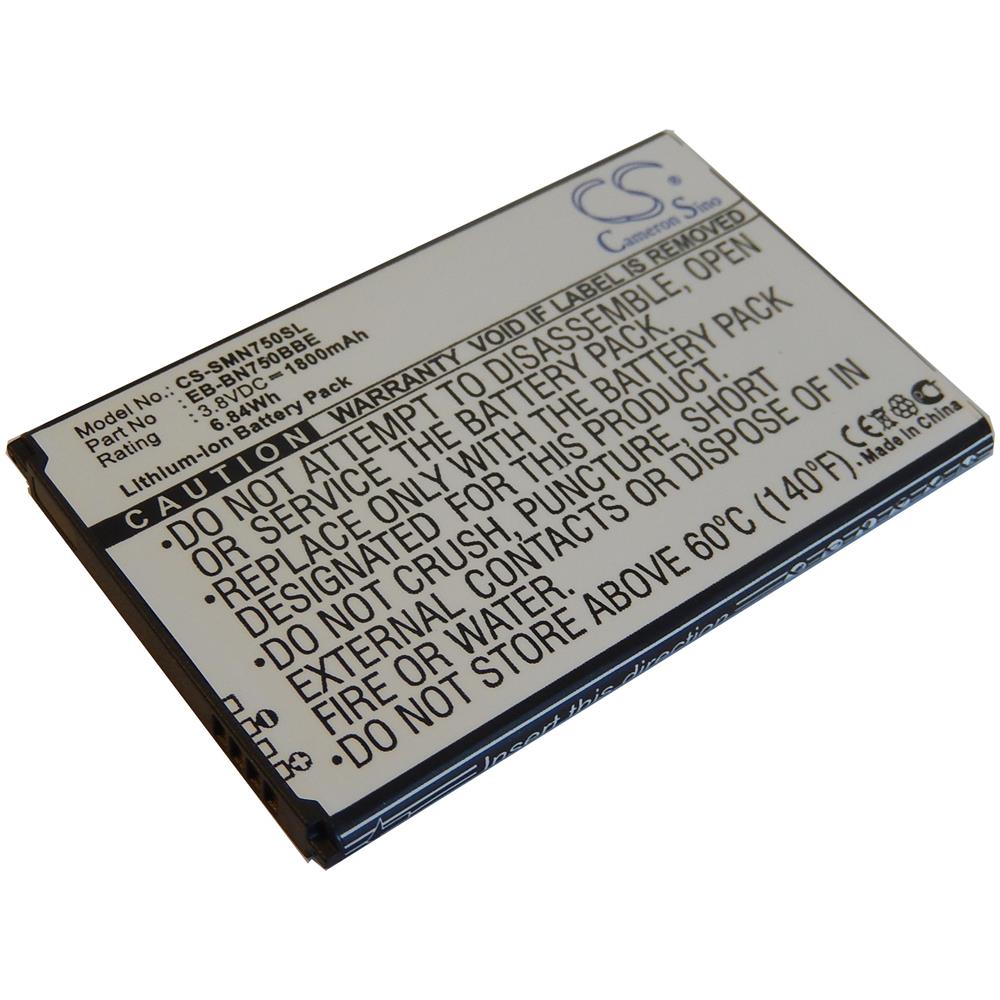 Batteria 1800mah Per Smartphone Samsung Galaxy Note 3 Mini, Neo, Neo Duos, Neo Lte Ecc. Come Eb-bn750bbc, Eb-bn750bbe - Foto 1