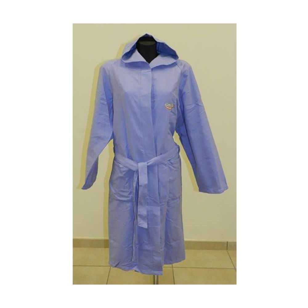 Bimbi Accappatoio Azzurro In Microfibra Ultracompatto Con Te 5/6 Anni - Foto 1