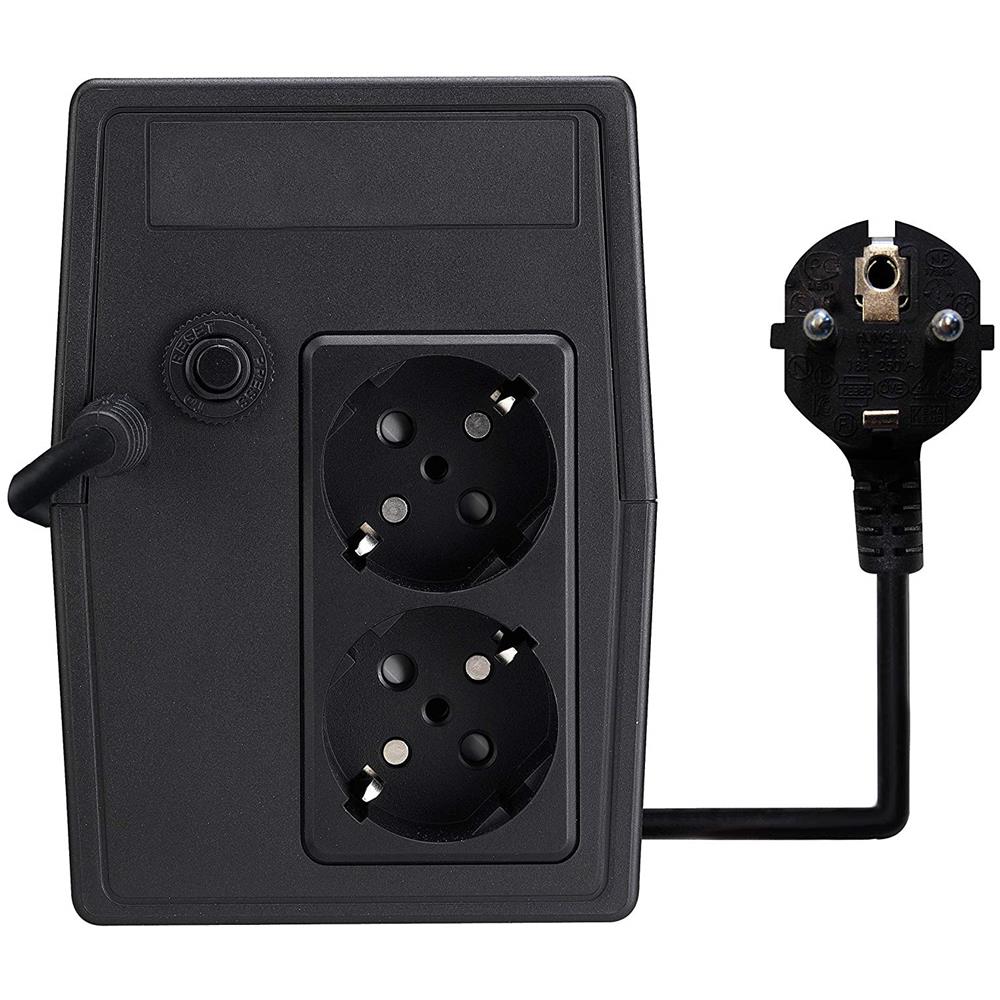 Gruppo di Continuità UPS Premium 600 VA / 420 W AVR 2 x Prese Shuko  - Foto 3