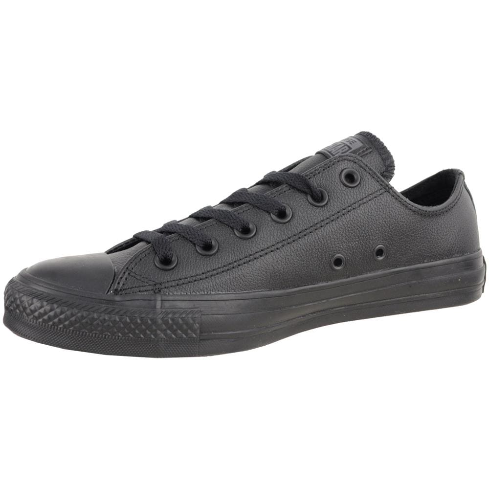 Pelle All Star Ox, Scarpe Da Ginnastica Unisex - Adulto, Nero (black), Eu 36 - Foto 11