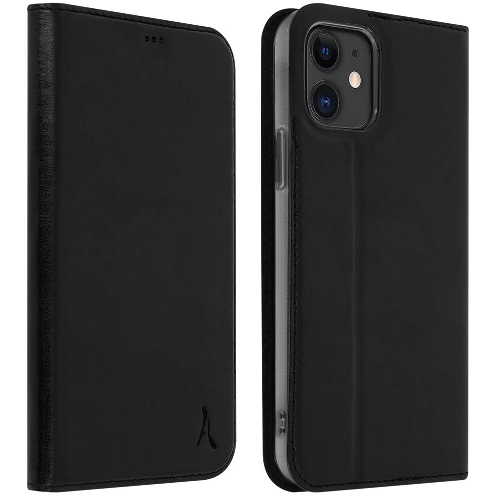 Custodia Per Iphone 12 Mini Portadocumenti Supporto Video Nero - Foto 1