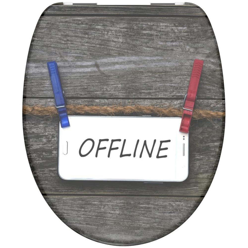 Tavoletta WC con Chiusura Ammortizzata OFFLINE - Foto 1