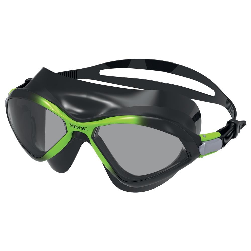 Occhialini Diablo Regular Nero / lime Nero - Foto 1