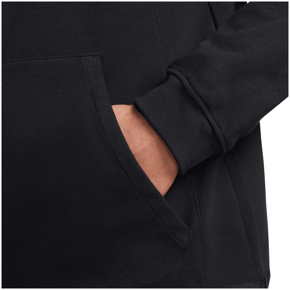 Felpa Da Uomo Con Cappuccio E Full Zip Essentials Nera Taglia S Cod Dj0886-010 - Foto 5