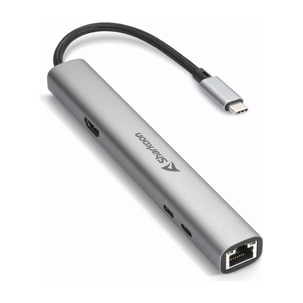 4044951040704 hub di interfaccia 1250 Mbit /s Grigio scuro - Foto 1
