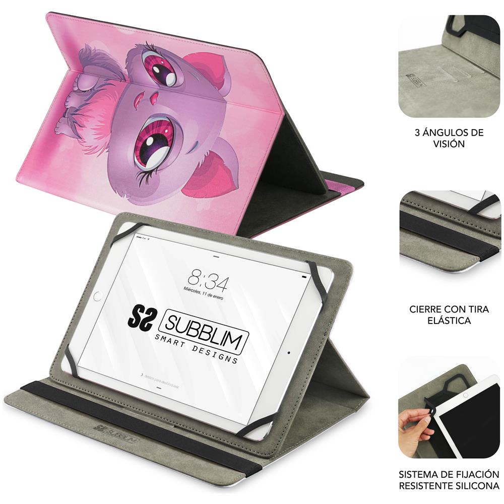 SUB-CUT-4TC002 custodia per tablet 25,6 cm (10.1") Custodia a libro - Foto 2