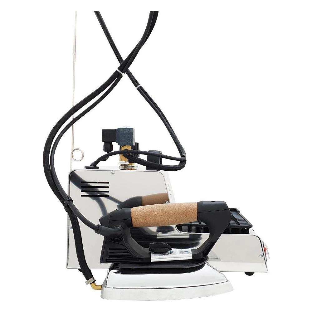 EOLO Ferro a Caldaia GVK3 V6 Professionale con Paravapore Caldaia in Rame a Risparmio Energetico Resistenza Esterna Anticalcare Corazza Acciaio Inox Garanzia 5 Anni - Foto 2