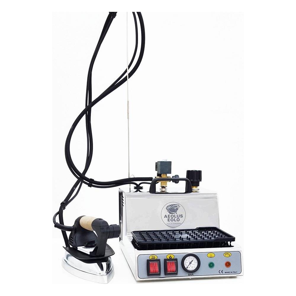 EOLO Ferro a Caldaia GVK3 V6 Professionale con Paravapore Caldaia in Rame a Risparmio Energetico Resistenza Esterna Anticalcare Corazza Acciaio Inox Garanzia 5 Anni - Foto 1