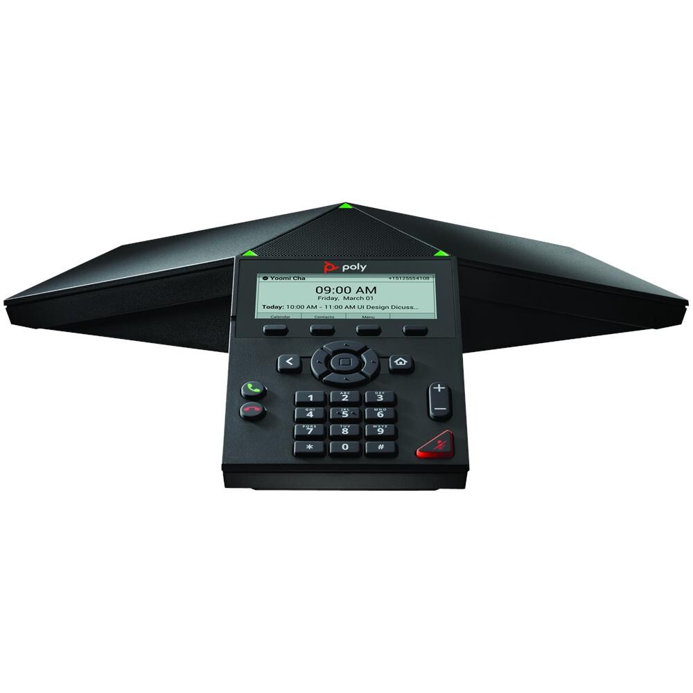 Poly Telefono IP per conferenze Trio 8300 abilitato per PoE senza radio - Foto 1