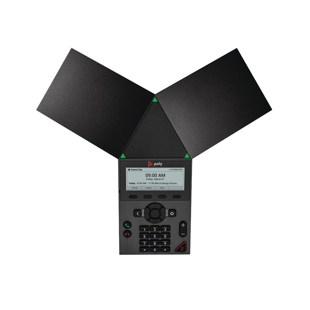 Poly Telefono IP per conferenze Trio 8300 abilitato per PoE senza radio - Foto 5