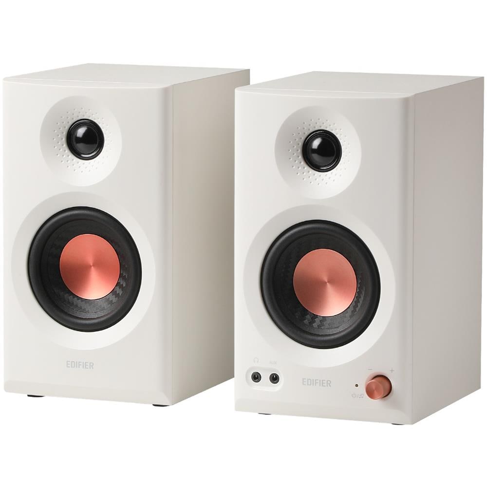 MR3 Diffusori da studio attivi Bluetooth 2.0, Hi-Res, controllo tramite App, 2x18W, bianco - Foto 2