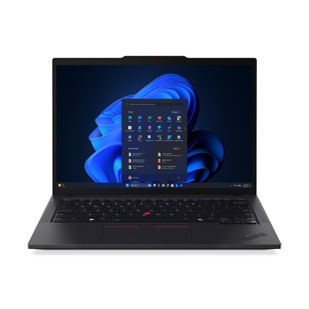 ThinkPad T14 Gen 6 (Intel) Intel Core Ultra 7 255U Computer portatile 35,6 cm (14") Touch screen 2.8K 32 GB DDR5-SDRAM 1 TB SSD Wi-Fi 6E (802.11ax) Windows 11 Pro Tedesco Nero - Foto 16