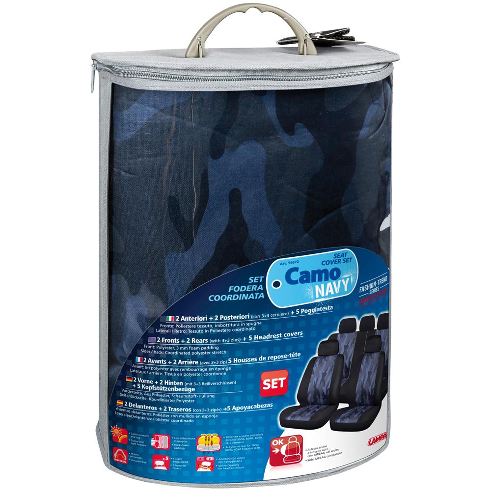 Set Fodere Camo-navy - Foto 6