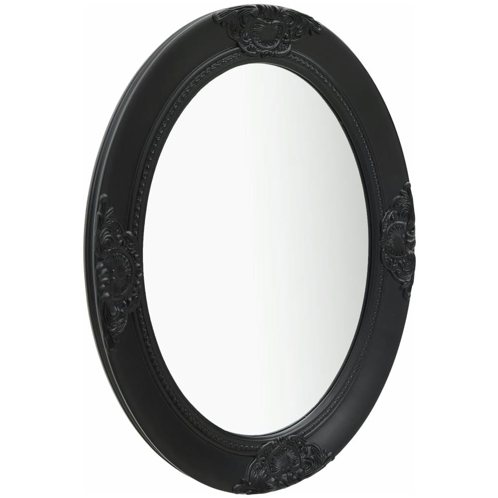 Specchio Da Parete Stile Barocco 50x70 Cm Nero - Foto 2