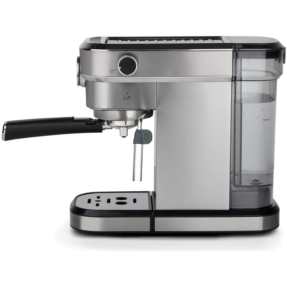 Macchina da Caffè Espresso Semi automatica EXP820 Serbatoio 1.1 Lt. Potenza 1350 Watt Colore Acciaio Inossidabile - Foto 1
