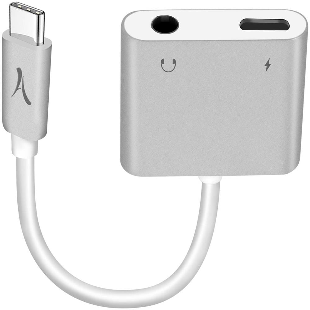 Adattatore Usb-c Audio E Ricarica A Usb-c / Jack 3.5mm Femmina Argento - Foto 1