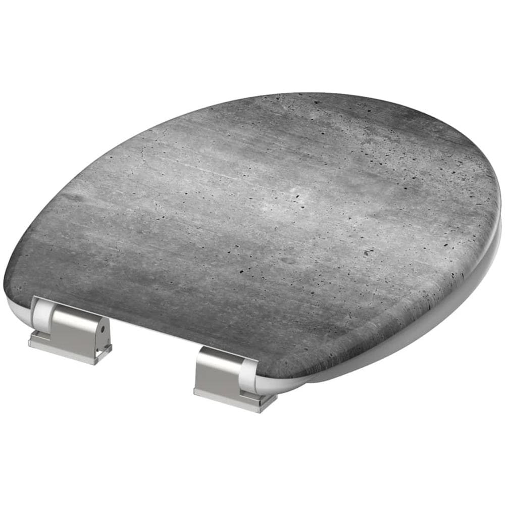 Tavoletta WC con Chiusura Ammortizzata INDUSTRIAL GREY - Foto 1