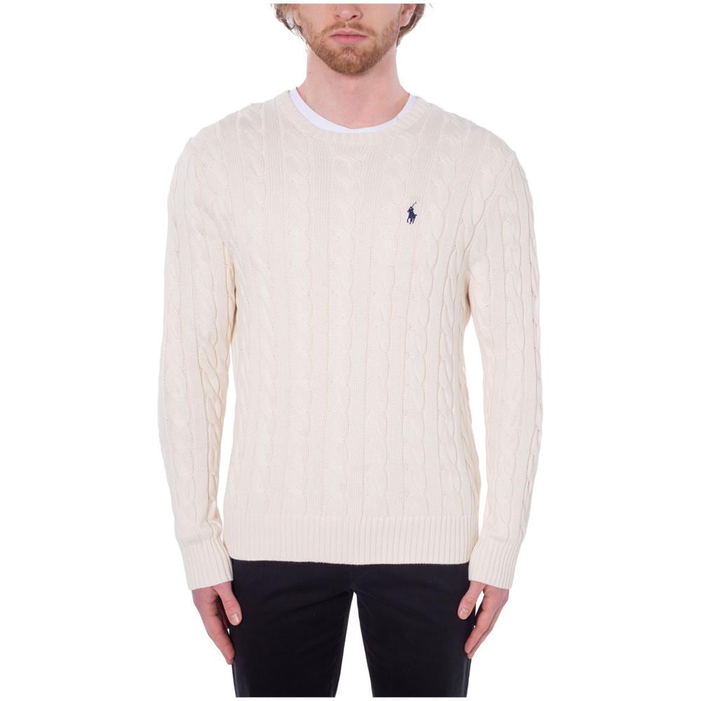 Maglia Uomo A Trecce In Cotone - Foto 2