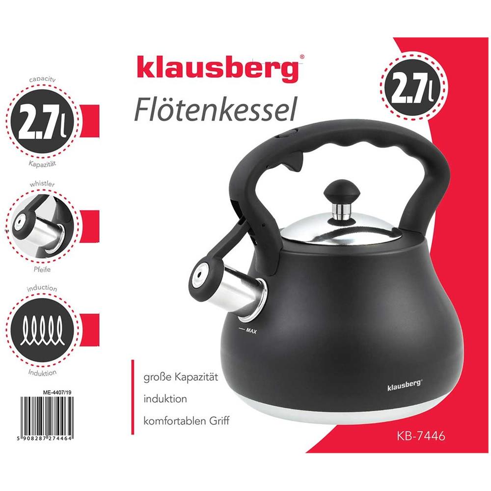Tastiera Klausberg Con Fischio 2.7l Kb-7446 - Foto 2