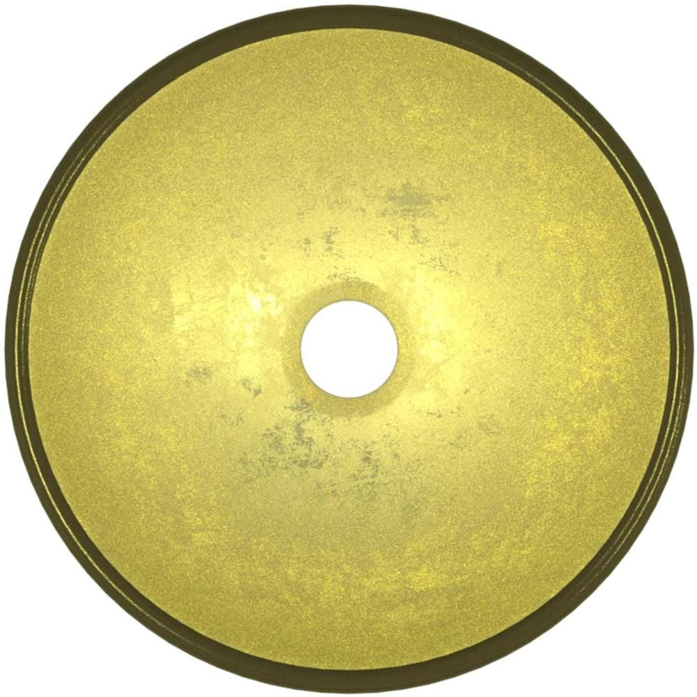 Lavandino In Vetro Temperato 30x12 Cm Oro - Foto 3