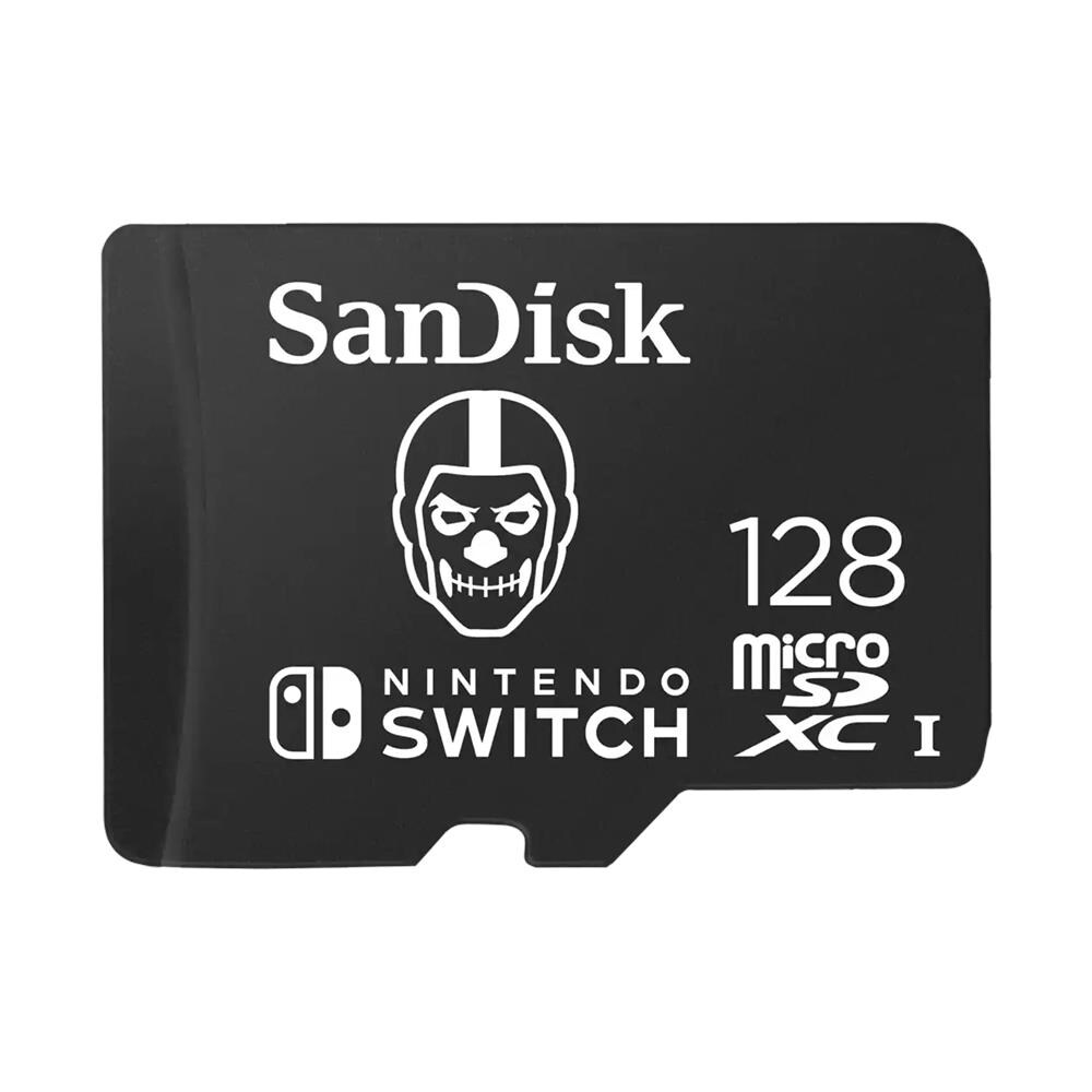 Switch Micro Sdxc Sandisk 128gb Fortnite Skull Trooper - Foto 1
