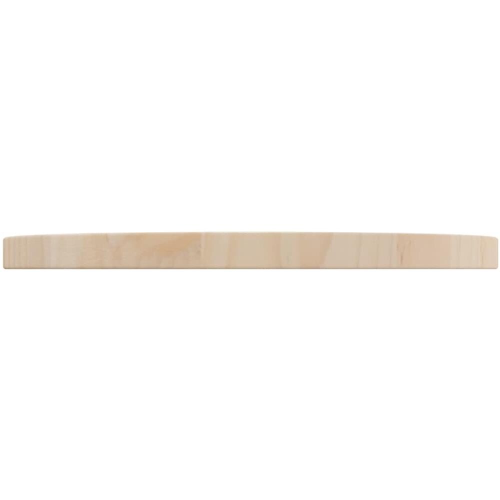 Piano Tavolo 40x2,5 Cm In Legno Massello Di Pino - Foto 3