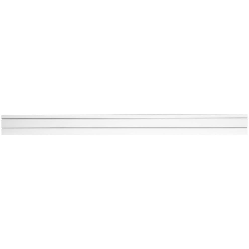 Pannello Slatwall Alluminio, per montaggio a parete, bianco, 1,2m - Foto 2