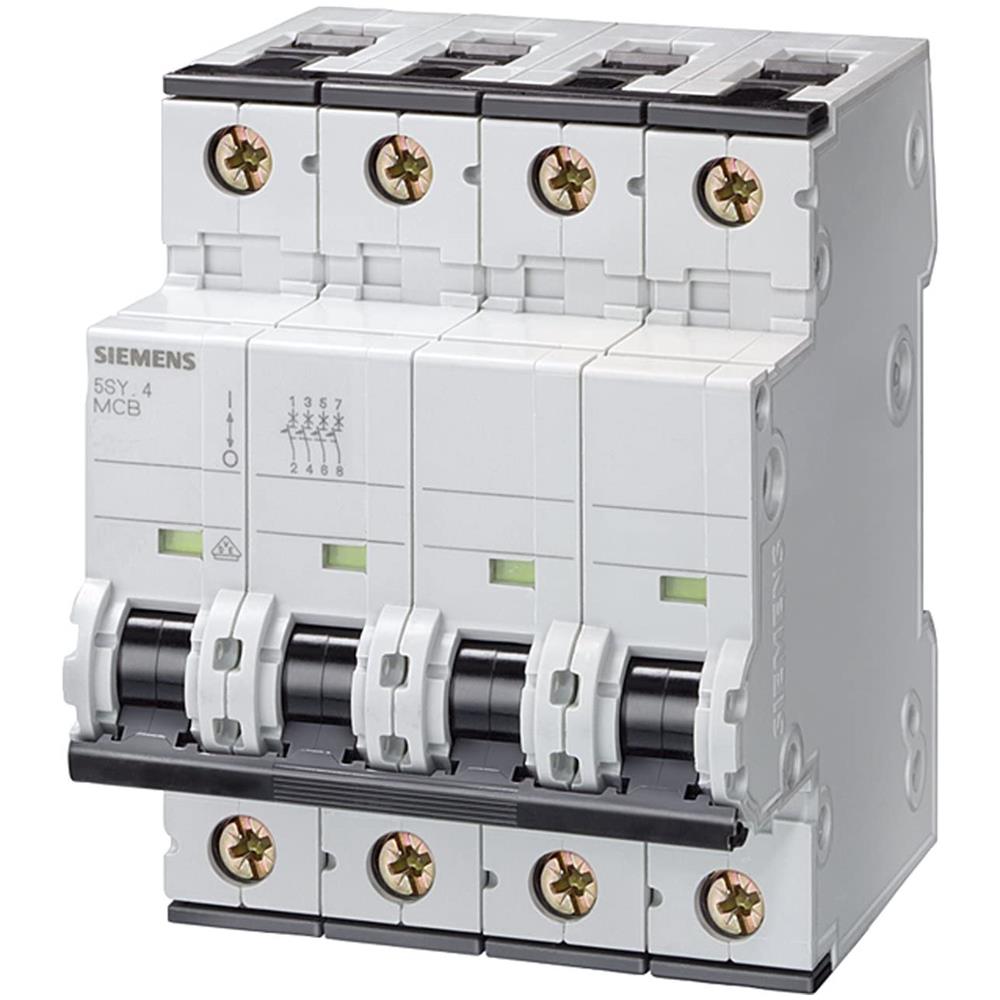 Interruttore Automatico Magnetotermico Siemens 20a 4p 6ka 4m 5sy6420-7 - Foto 1