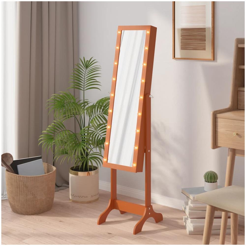 Specchio Autoportante Con Led 34x37x146 Cm - Foto 1