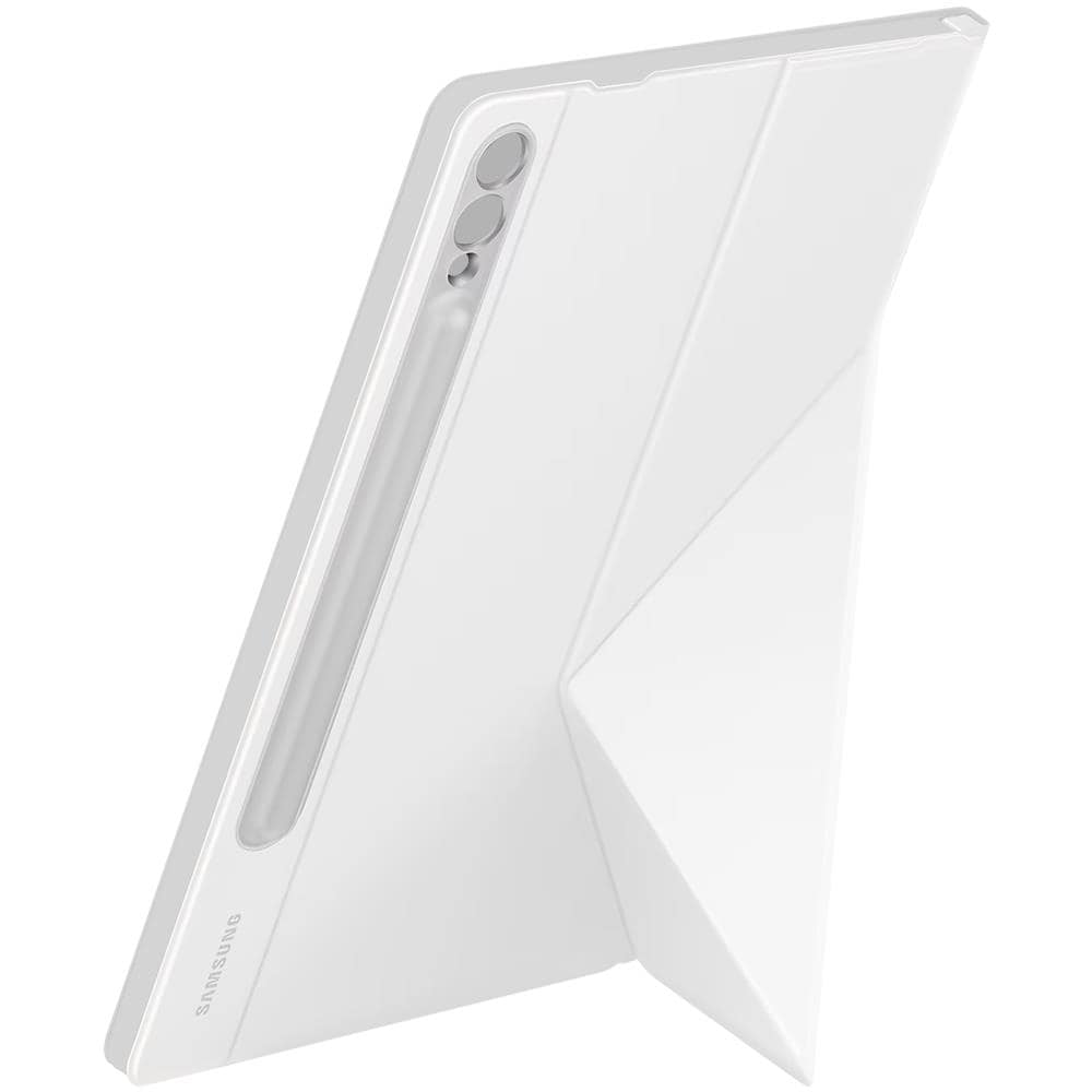 Custodia Per Samsung Tab S9 Plus Supporto Video Originale Smart Book Cover White - Foto 1
