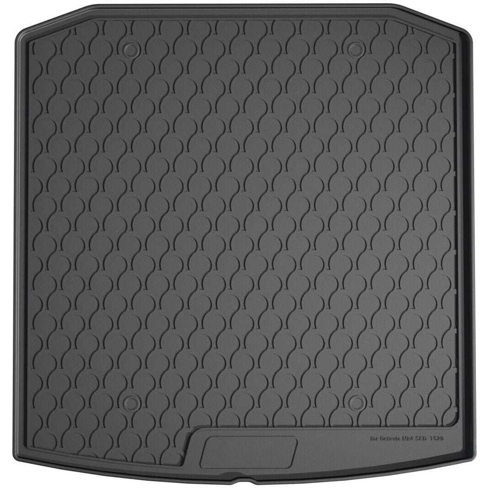 Vasca Baule Su Misura In Gomma Sintetica - Compatibile Per Skoda Octavia 5p (06/20>) Baule Basso - Foto 1