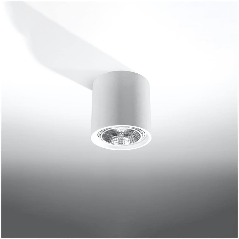 Sollux Lighting Lampada Da Parete In Ceramica Kalu Sl.0841 - Moderno Lampade Da Soffitto Bianco 14x14.5x14.5 Cm - Foto 2