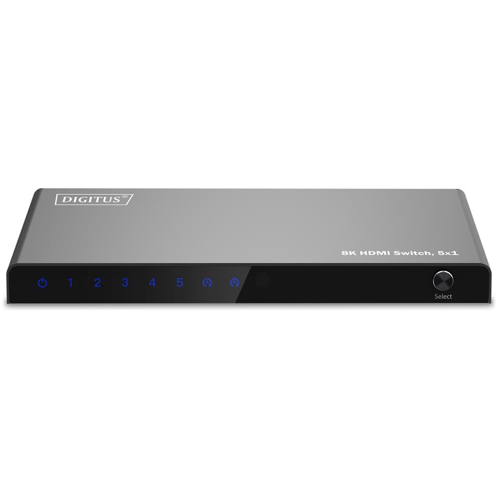 Switch DS-55334 5x1 HDMI 8K / 60Hz Ultra HD DTS Nero - Foto 4