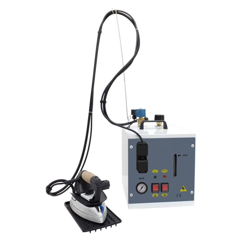 EOLO Ferro a Caldaia GVK5 V6 Professionale con Paravapore Caldaia in Rame a Risparmio Energetico Resistenza Esterna Anticalcare Corazza Acciaio Inox Garanzia 5 Anni - Foto 1