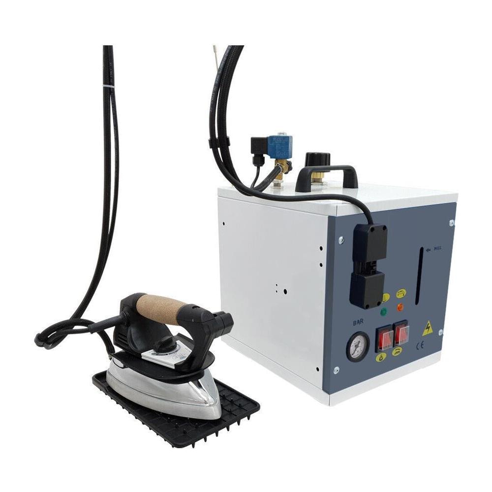 EOLO Ferro a Caldaia GVK5 V6 Professionale con Paravapore Caldaia in Rame a Risparmio Energetico Resistenza Esterna Anticalcare Corazza Acciaio Inox Garanzia 5 Anni - Foto 2