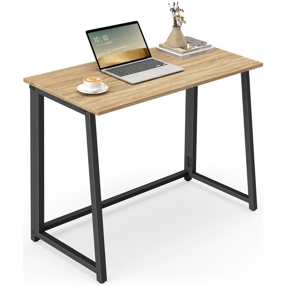 Scrivania per computer MAX 1.0 Sonoma Black in acciaio pieghevole - Foto 2