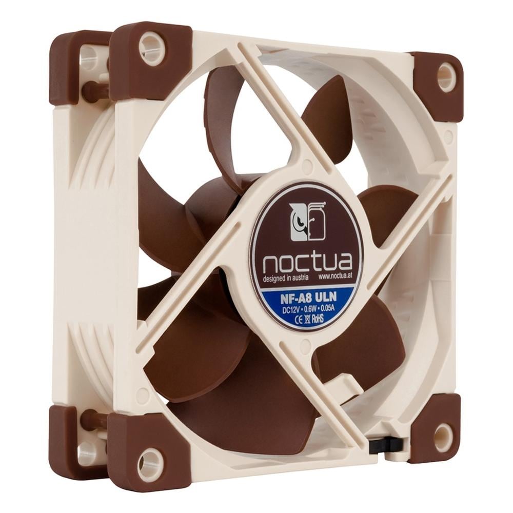 NF-A8 ULN, Refrigeratore, 8 cm, 1100 RPM, Beige, Marrone, 0,6W, 0,05A - Foto 1