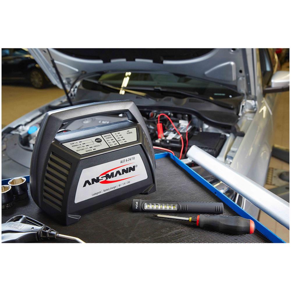 Caricabatterie / mantenitore automatico per batterie al piombo ALCT 6-24 / 10 - Foto 2