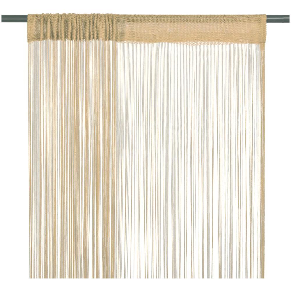 2 Pz Tende A Fili 140x250 Cm Beige - Foto 1