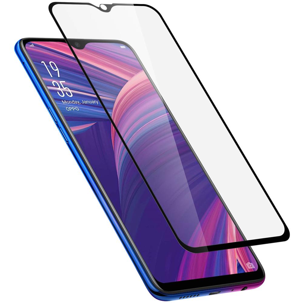 Pellicola Oppo Rx17 Pro Vetro Temperato Smussato Nero - Foto 1