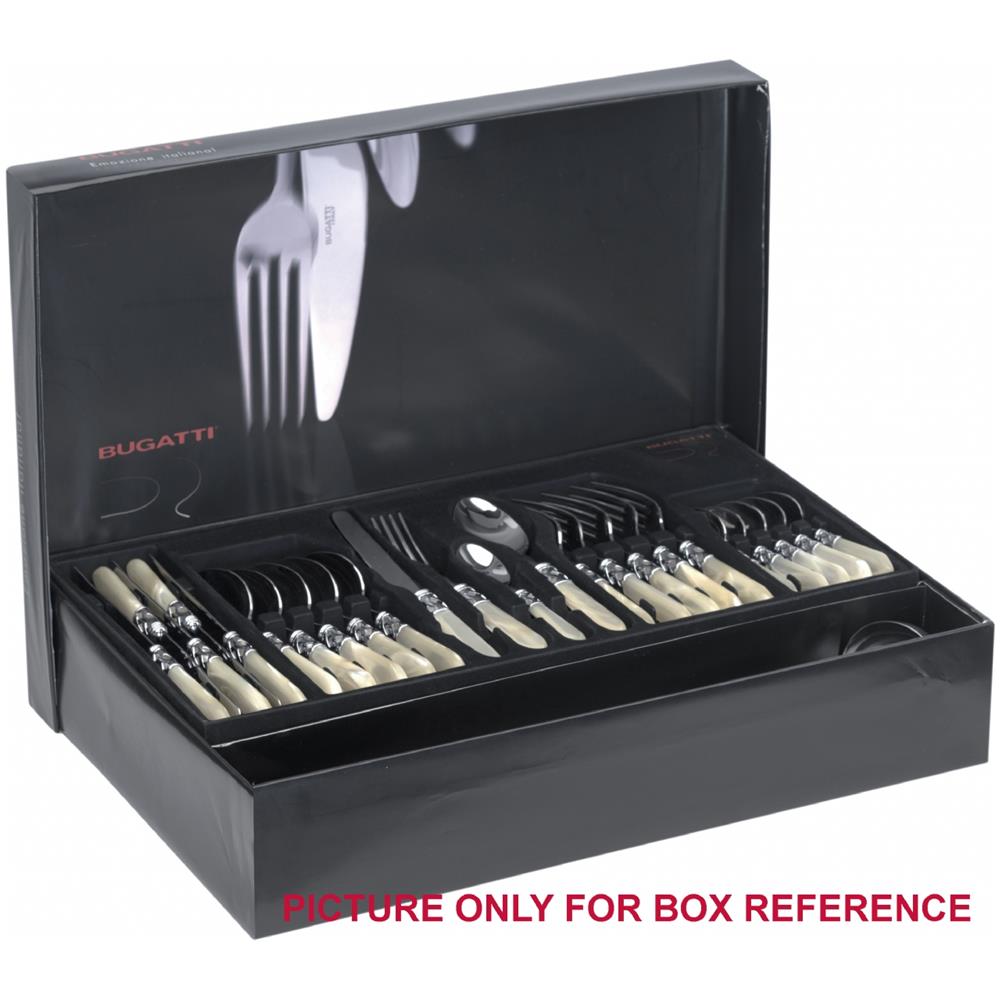 Servizio Posate 50 Pz. ""selene"" Nero. cr - Foto 2