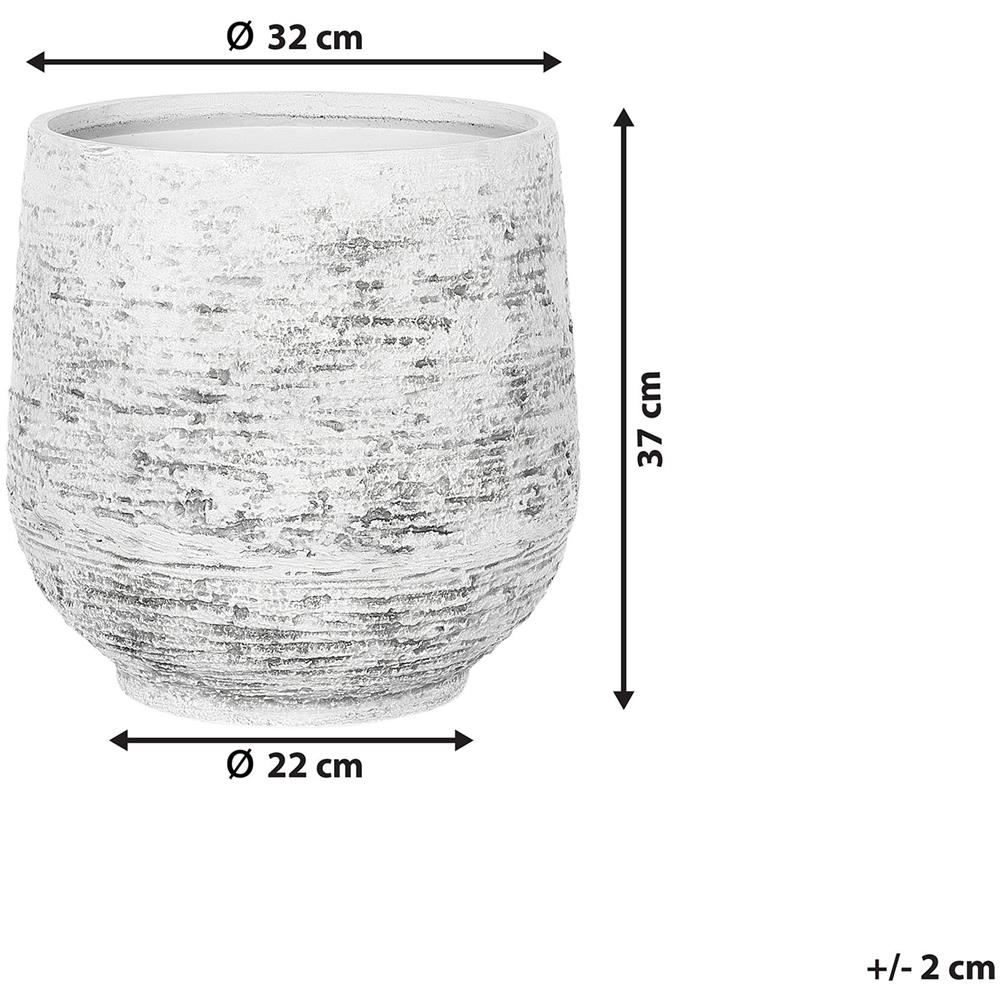 Vaso Per Piante In Color Grigio Pietra 32 Cm Dioni - Foto 2