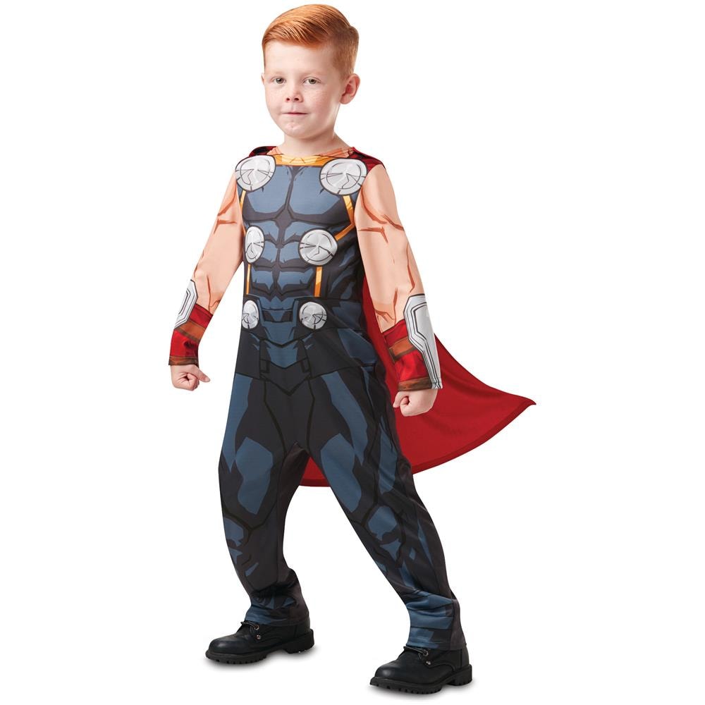 Costume Thor Serie Animata Bambino - Taglia: 3/4 Anni (90/104 Cm) - Foto 1