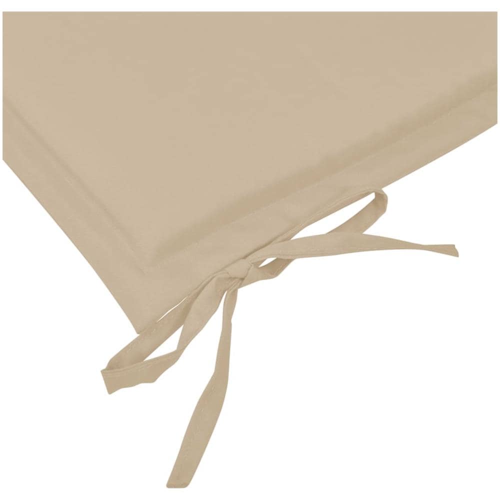 Cuscino per Panca da Giardino Beige 120x50x4 cm - Foto 6